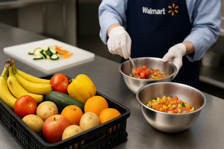 Walmart da un grandioso ejemplo y así aprovecha los alimentos que no se venden en sus tiendas