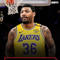 Así quedaría el quinteto inicial de Los Angeles Lakers, tras la llegada de Marcus Smart