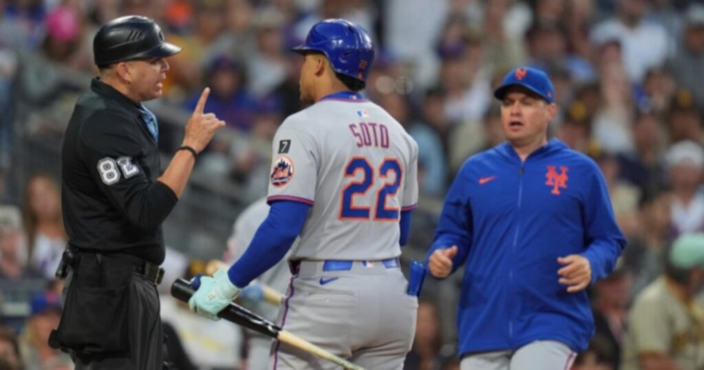 Umpire venezolano expulsa a Carlos Mendoza tras cantar un «strike fantasma» (+Video)