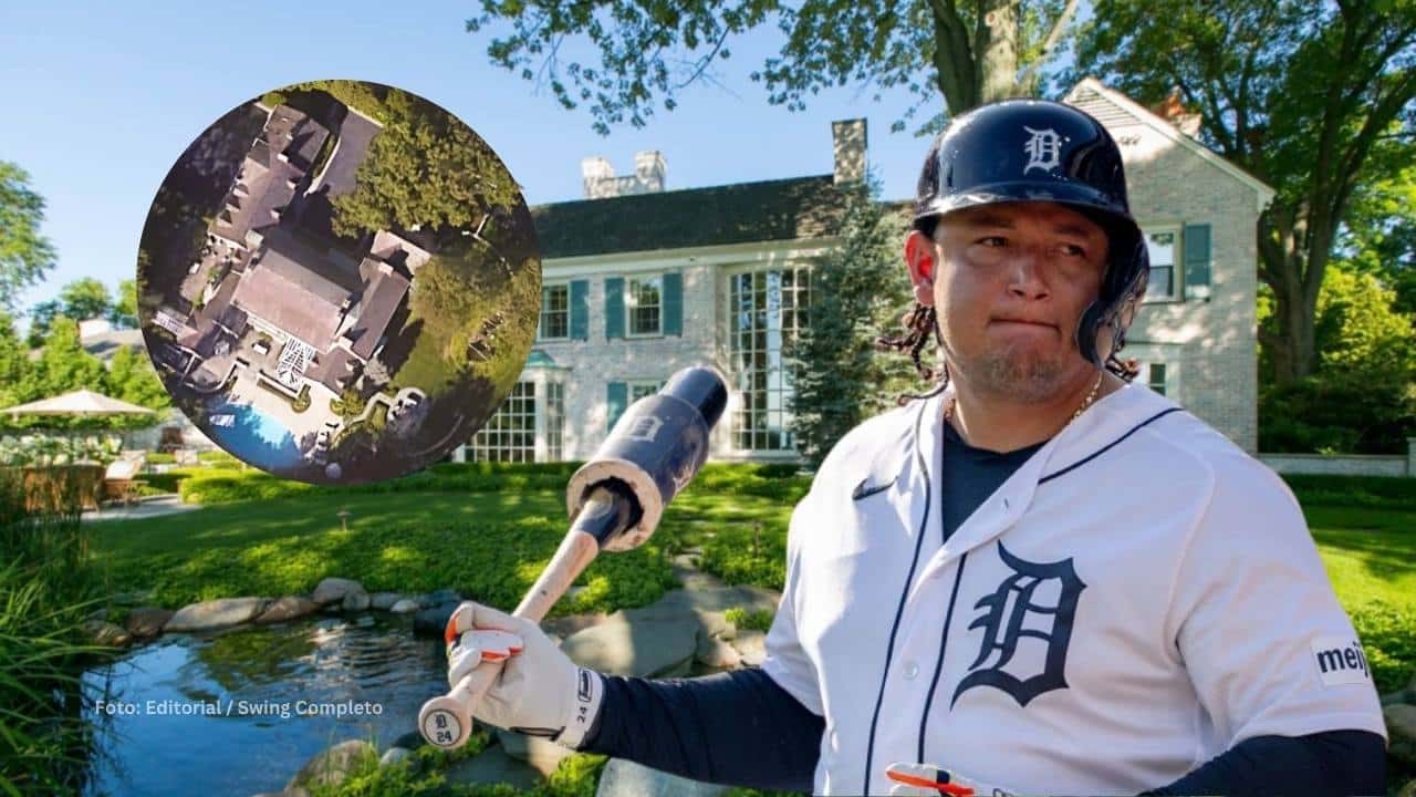 Miguel Cabrera ha puesto en el mercado una de sus propiedades más preciadas: Su mansión en Michigan con vista directa al Lago St. Clair.