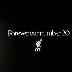 Diogo Jota, eterno 20: su dorsal queda retirado en el Liverpool