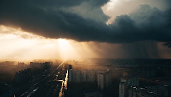 Temperatura, probabilidad de lluvia, nubosidad