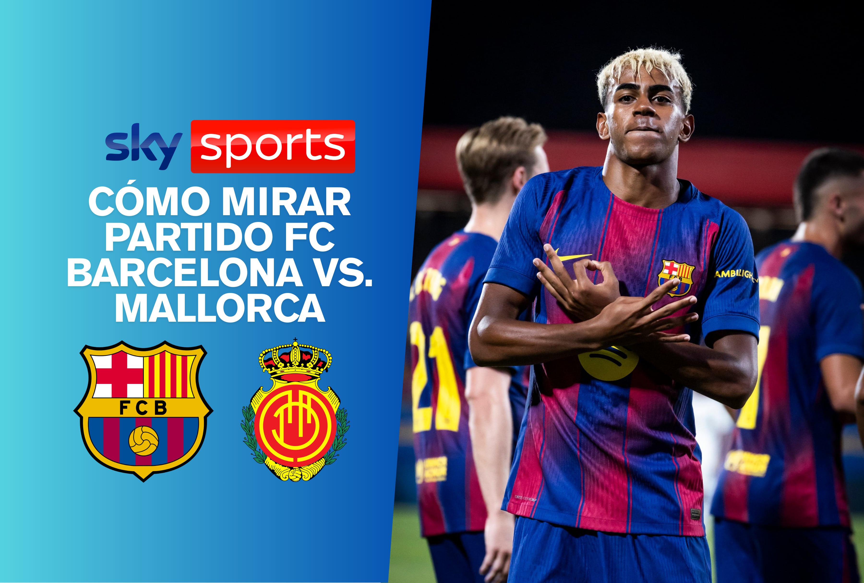 FC Barcelona y Mallorca se enfrentan en LaLiga 2025. Mira el partido en vivo por SKY Sports HD y Sky Plus Online en México, con análisis y transmisión completa en Fútbol TV. | Crédito: FC Barcelona / Facebook / Composición Mag