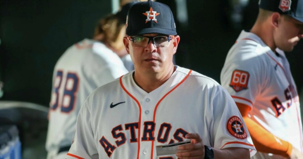 ¡Otro más! Omar López se estrena como manager de los Houston Astros