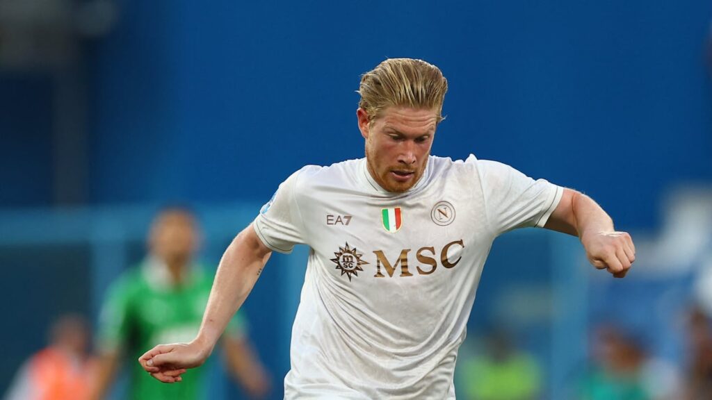 De Bruyne ya manda en el Nápoles