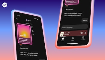Spotify habilitó Messages para que