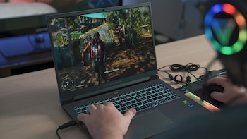 Laptop gamer. (Unsplash)