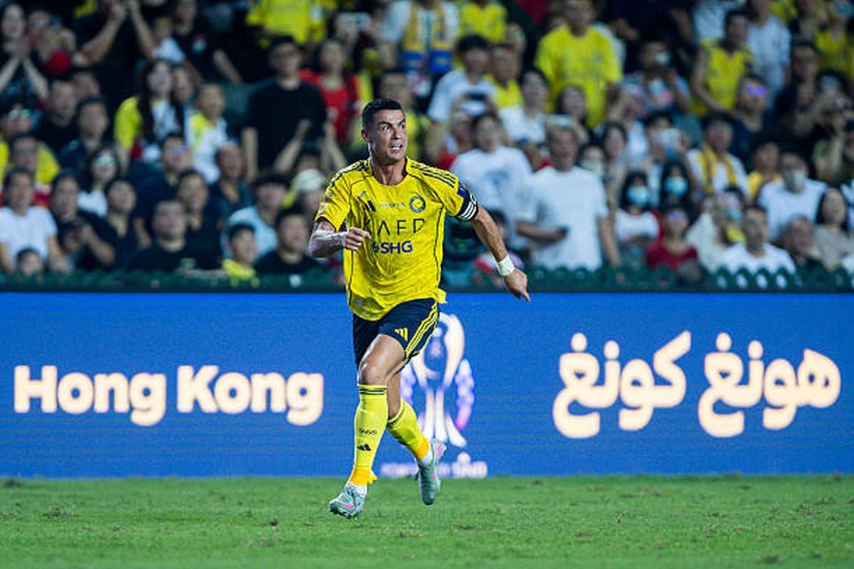 Cristiano Ronaldo amplió su vínculo con Al Nassr hasta el 2027. (Foto: Getty Images)