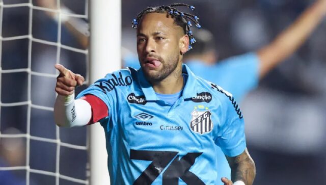 Neymar se lució con doblete para el Santos Neymar se lució con doblete para el Santos