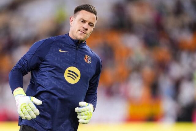 Ter Stegen se hace un control médico rutinario tras su lesión Ter Stegen se hace un control médico rutinario tras su lesión