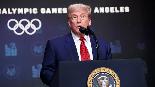 Trump supervisará los Juegos Olímpicos 2028 Trump supervisará los Juegos Olímpicos 2028