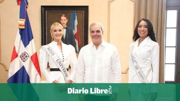 Abinader recibe a Miss Universo y Miss RD en el Palacio Nacional
