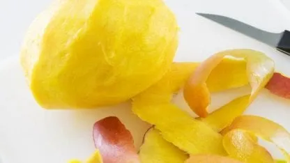 Cáscaras de mango