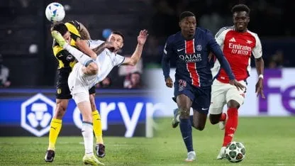 Libertadores vs. Champions: goles, patadas y tiempo neto
