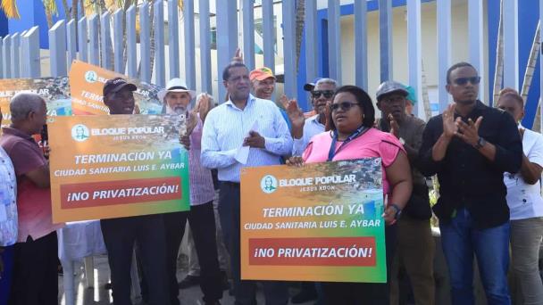 Organizaciones exigen conclusión de Ciudad Sanitaria