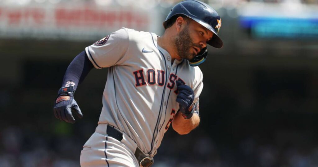 José Altuve saca a relucir su poder con descomunal jonrón en Atlanta