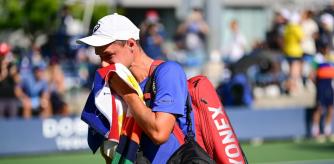 Esta escena del US Open se dio tras un encuentro protagonizado por el polaco Kamil Majchrzak