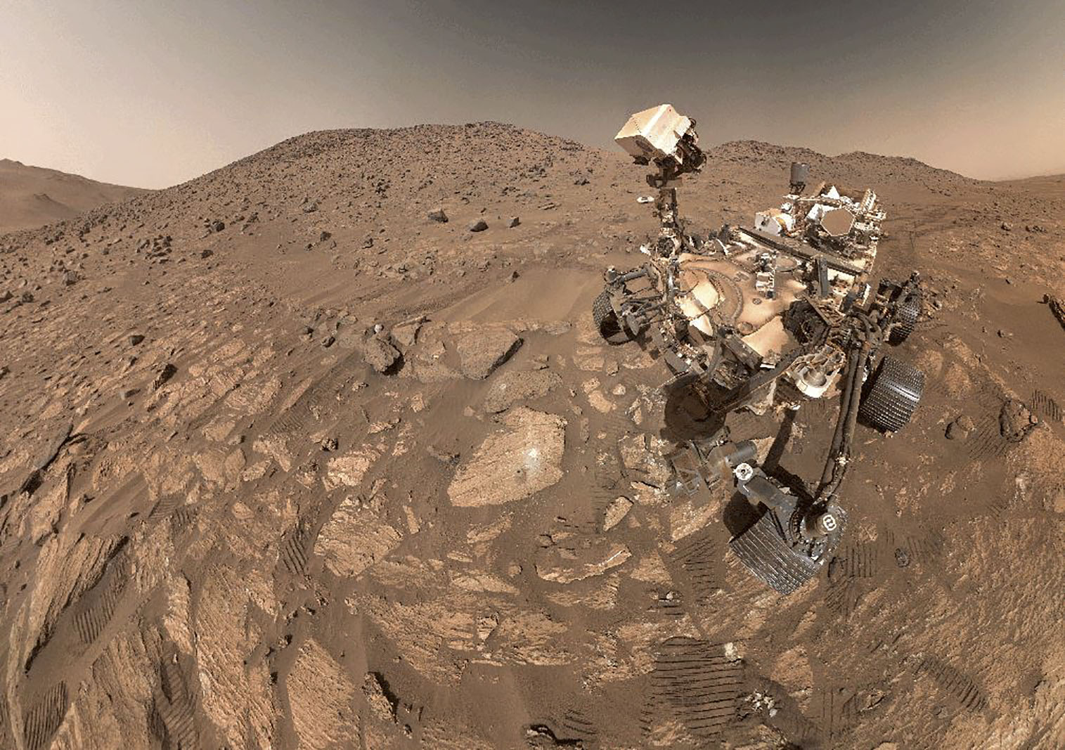 Desde 2020, el rover Perseverance recorre el cráter Jezero de Marte en busca de signos de vida antigua.
