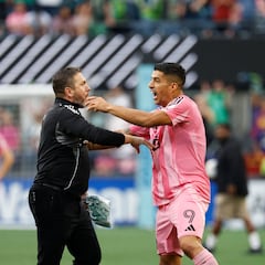 Leagues Cup sanciona con seis partidos a Luis Suárez por escupitajo en final ante Seattle Sounders