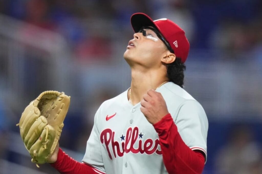 Jesús Luzardo retira a 22 en fila y llega a los 200 ponches otra vez para hacer historia