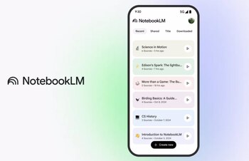 NotebookLM está también disponible en
