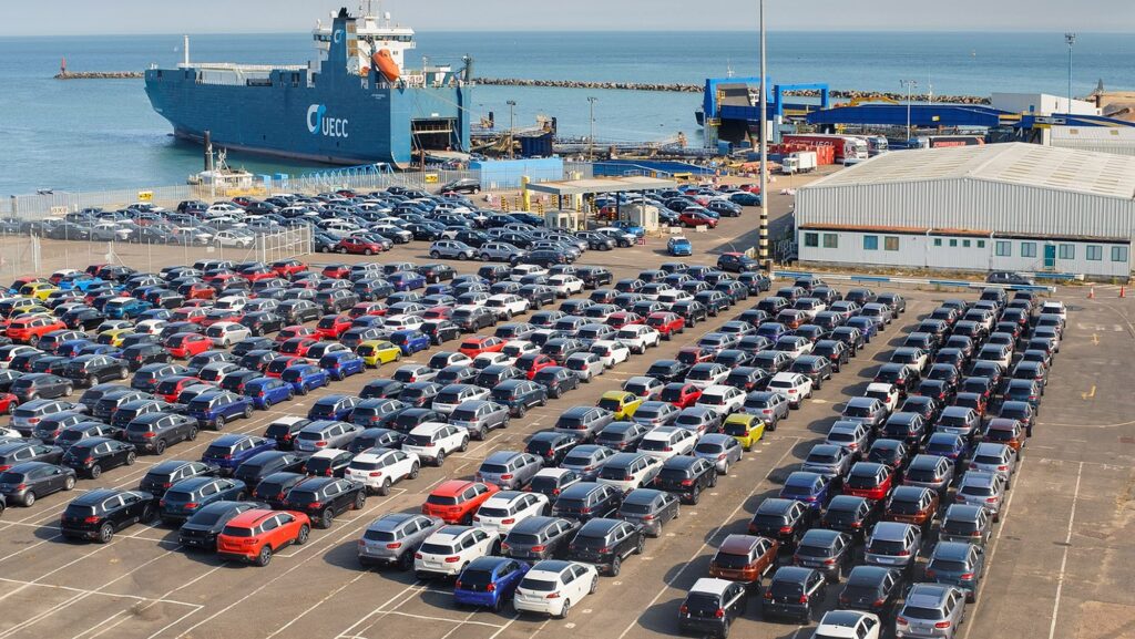 la exportación de coches emsamblados en España se ha resentido en los últimos meses