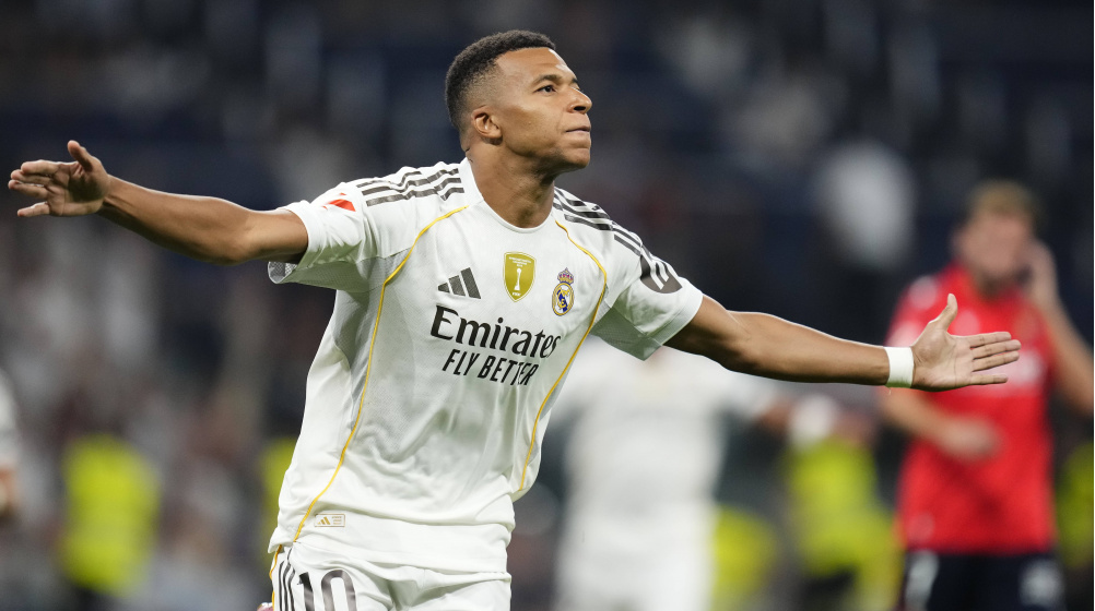 Mbappé, Kane, Haaland: máximos goleadores del 2025 en las cinco ligas top