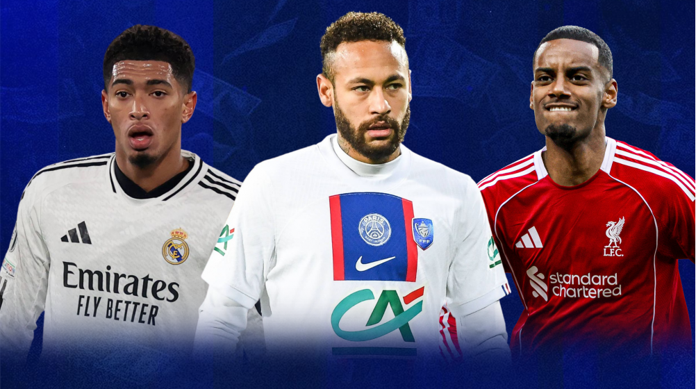 Top de los 50 fichajes más caros de la historia: con Isak y Wirtz ya son casi 20 centenares Top de los 50 fichajes más caros de la historia: con Isak y Wirtz ya son casi 20 centenares