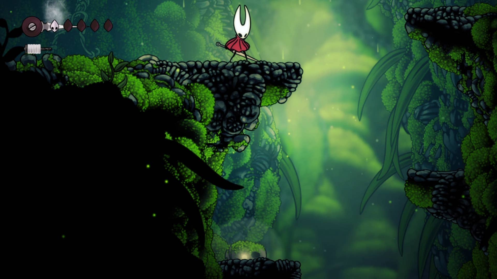 silksong moss grotto frayed rosary string location