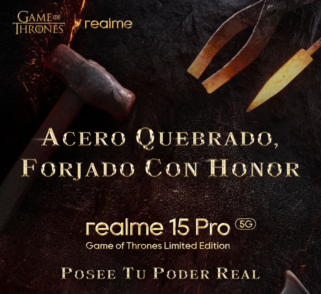 realme anuncia el primer smartphone de Juego de Tronos