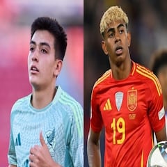 Gilberto Mora y Lamine Yamal, separados al nacer"