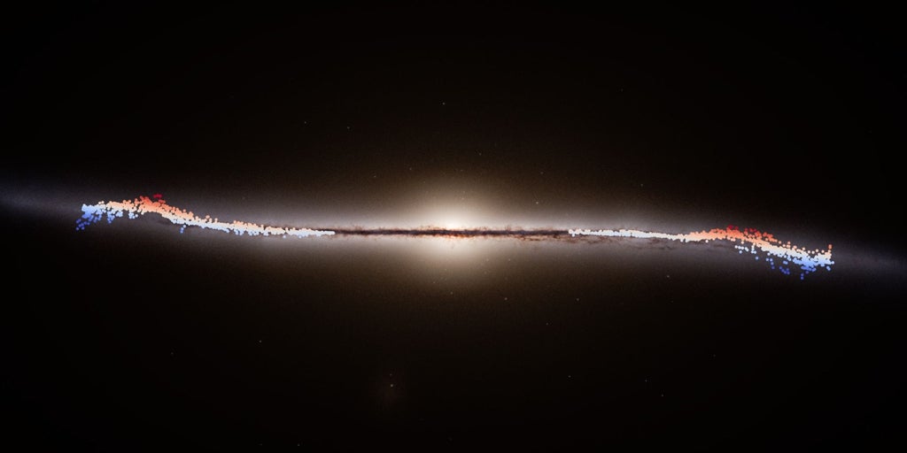 Descubren una Gran Ola que, como un ‘tsunami’, recorre nuestra galaxia de punta a punta