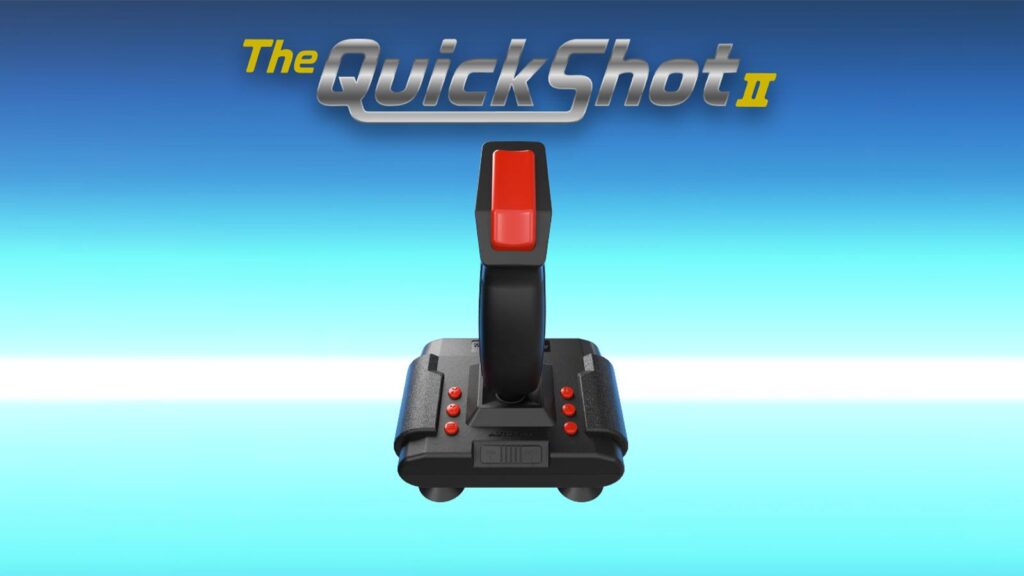 Vuelve el Quickshot, el joystick que marcó a una generación de gamers