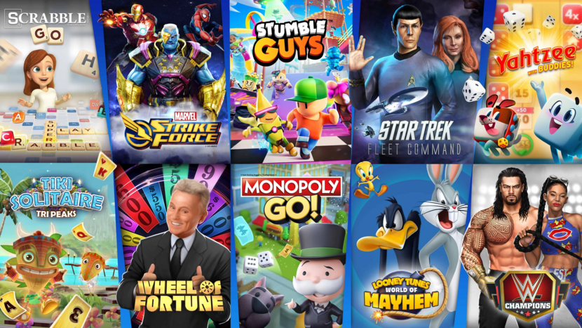 Los principales juegos desarrollados y publicados por Scopely.