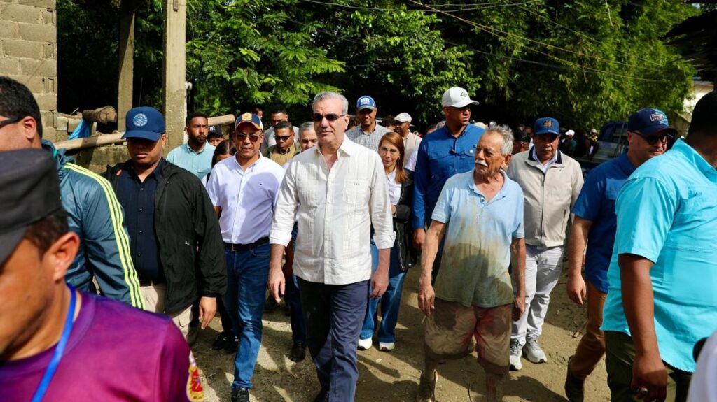 Presidente Abinader visitará este sábado las zonas afectadas por lluvias